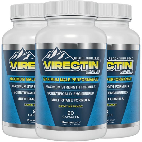 3 bottles of Virectin - Virectin